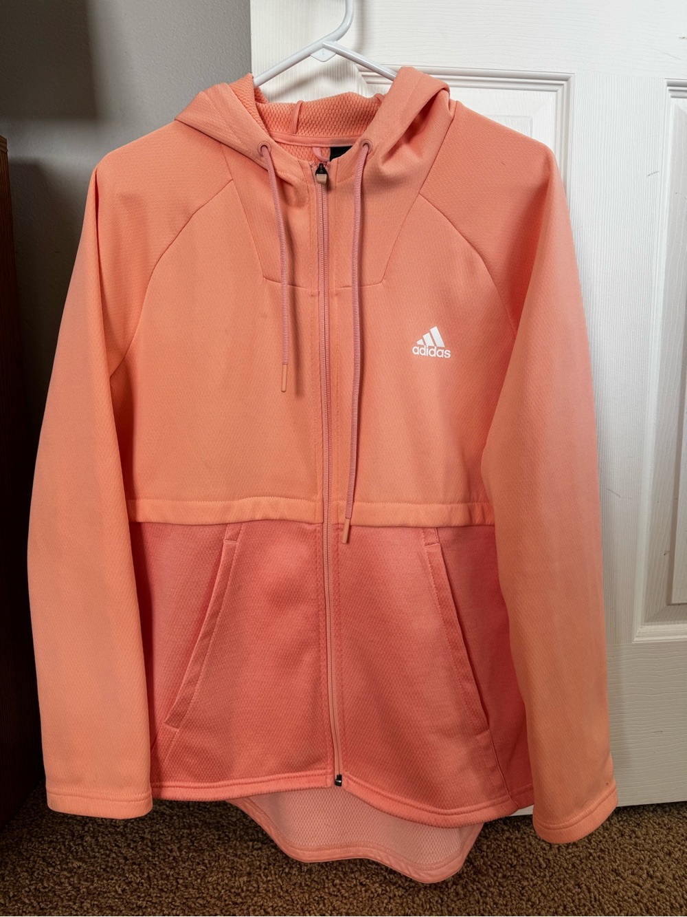 adidas Coral Zip-Up Hooded Utility Jacket